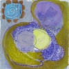 oil pastels on paper 25x25 cm