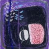 oil pastel on paper 25x25 cm