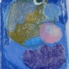 oil pastel on paper 32x24 cm
